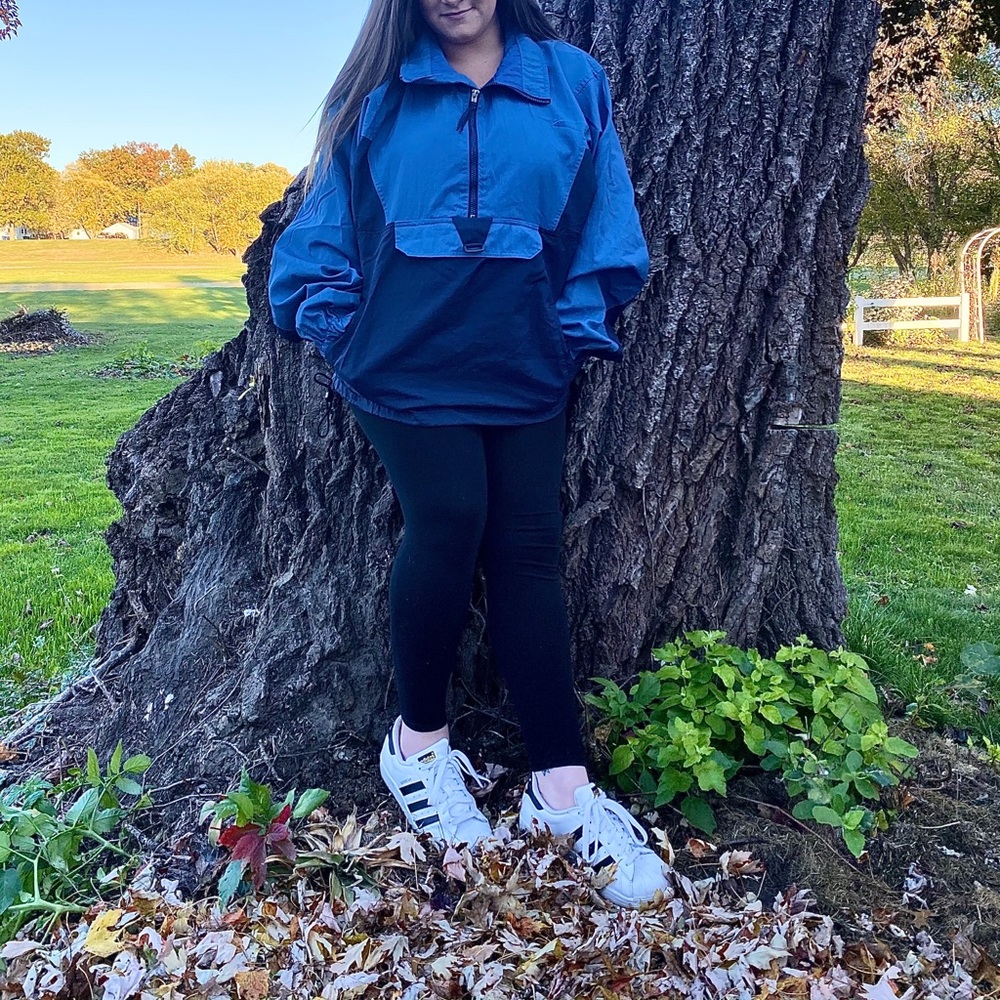 Oversized windbreaker